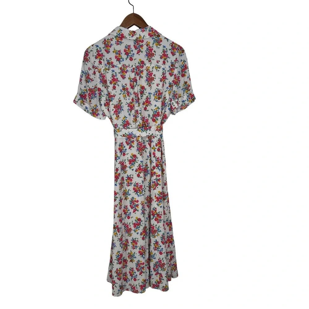 SEZANE ADÈLE DRESS JARDIN SECRET SIZE 38 US 6 - Picture 5 of 16